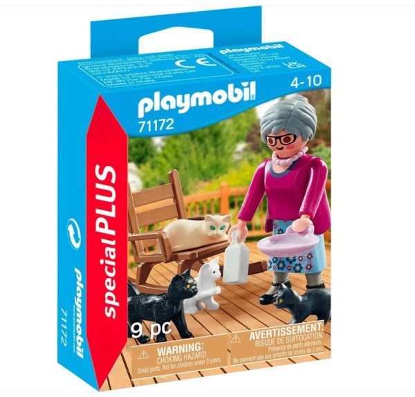 Playmobil® Special Plus 71172 Babička s kočkami