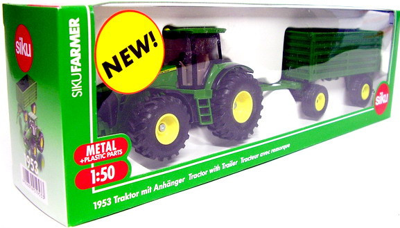 Siku 1953 Farmer traktor John Deere s vlekem 1 : 50