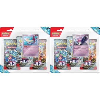 ADC Pokémon TCG: SV07 Stellar Crown - 3 Blister Booster