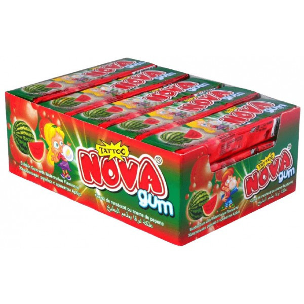 Žvýkačka Nova gum meloun 18g